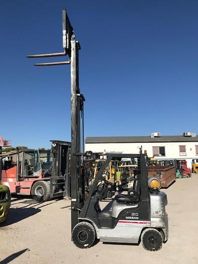 Used 2005 NISSAN MAPL02A25LV FORKLIFT