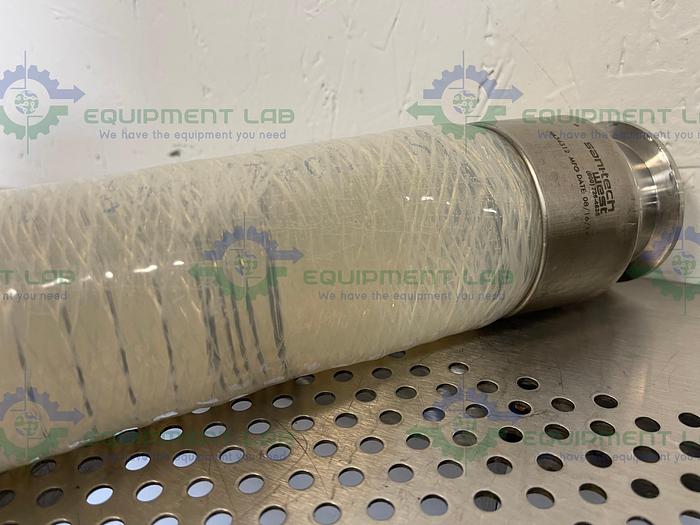 Used Sani-Tech  STHT-WR-1500 84" Silicone Hose w/ 1 1/2" Sanitary Fitting