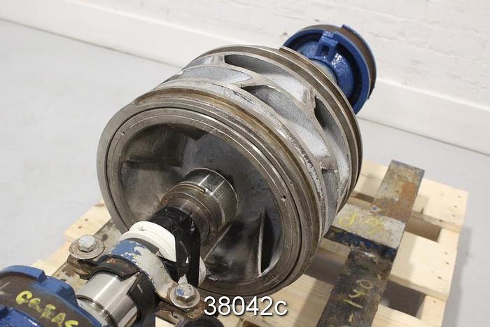 Used Goulds 3405L 10x12x14 Pump Rotating Assembly, 7-Vane #38042