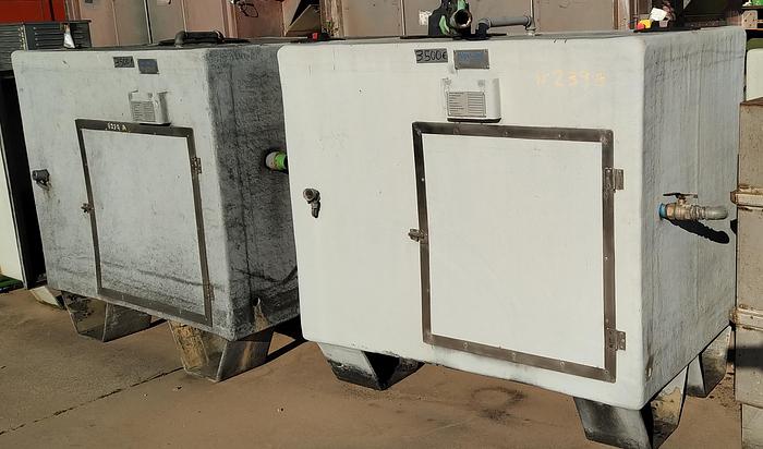 Usado Reservatório de fibra com sistema de bombagem