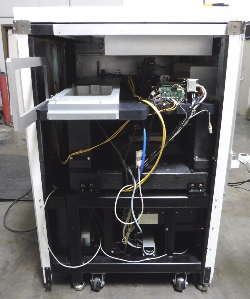 Used ESI AccuScribe AS 2000 FX Laser Wafer Scriber w/ Autoloader