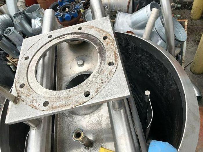 Used 400 GALLON CHERRY BURRELL STAINLESS STEEL MIX TANK – 100 PSI  JACKET (#9734)