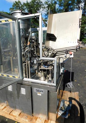 Used COMADIS C 100 S METAL TUBE FILLER