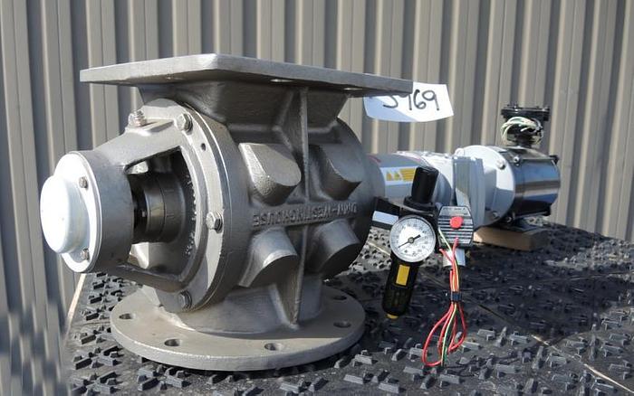 Used USED ROTARY AIR LOCK VALVE, SIZE: 8" X 8", DMN WESTINGHOUSE
