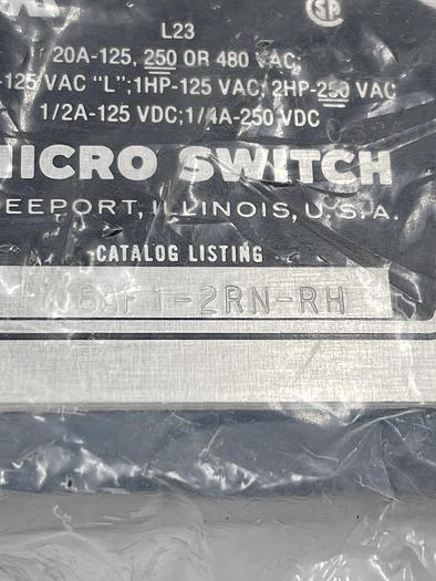 Micro Switch BAF 1-2RN-RH