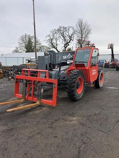 Used 2017 SKYJACK SJ843 TH 4WD Diesel Telehandler