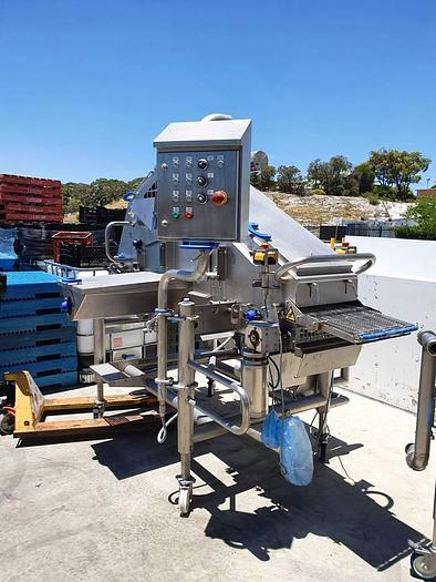 Used 2012 PROVISUR TST WEILER PREDUSTER 400 c/w Cyclone, Dust Collector
