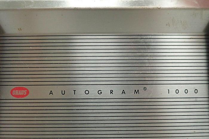 Used Ohaus Autogram 1000 Mechanical Precision Scale Balance