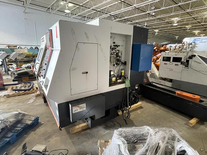 Used MAZAK QUICK TURN NEXUS 300 II CNC LATHE WITH MAZATROL MATRIX VOICE ADVISER CONTROLLS