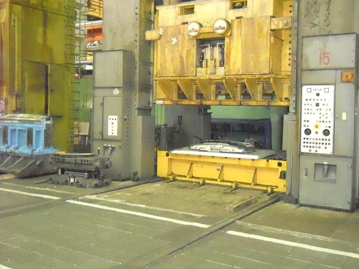 Used Press Sheet Stamping Mechanical Double Action PKNVT VI 800.1/3150 FS