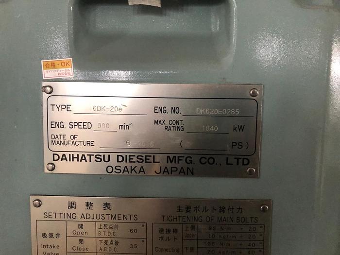 2016 Daihatsu 6DK-20e