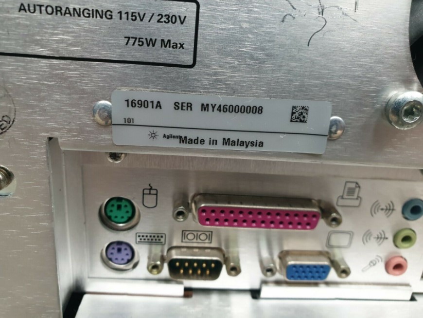 Used AGILENT 16901A LOGIC ANALYSIS SYSTEM W/ X2 16741A MODULES (R4S1.3)