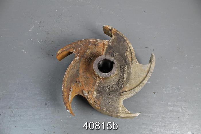 Used Goulds 3175 4x6x14 5-Vane SS, 13.25" Impeller #40815
