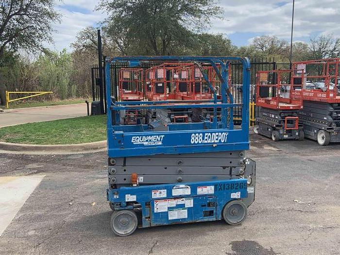 Used 2014 GENIE GS-1930 2WD DC Scissor Lift