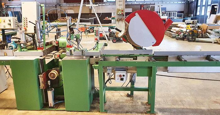 Used KRÜSI Log House Production Line Type CM 40