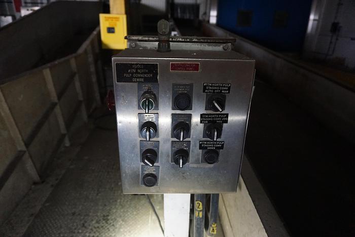 Used 50' LONG BELT CONVEYOR 48" WIDE