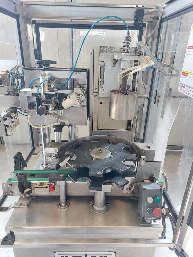 Usato 2000 Nortan Unicap 35 Single-head thermal capping machine