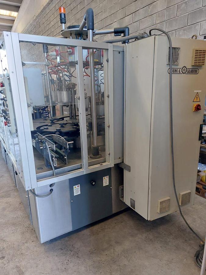 Usato 1999 Robino & Galandrino Thermal Capping machine