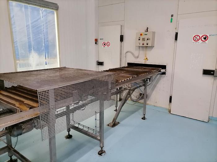 Usato Mecatherm French-style frozen pre-baked bread line