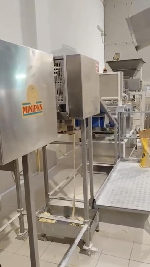 Usato Minipan square bites production line