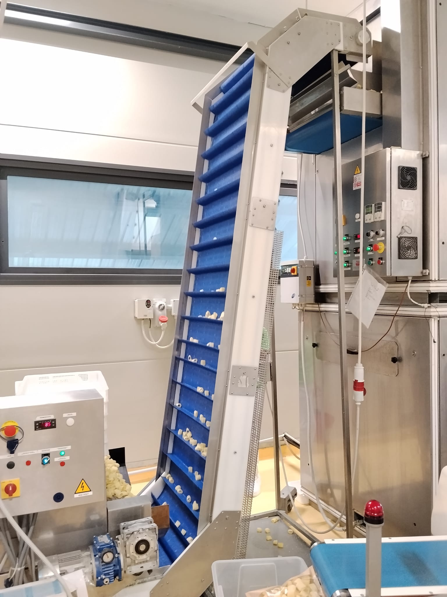 Usato Complete Fresh Pasta / Ravioli Production Line Italpast – Pama Parsi – Pentavac 200 kg/h