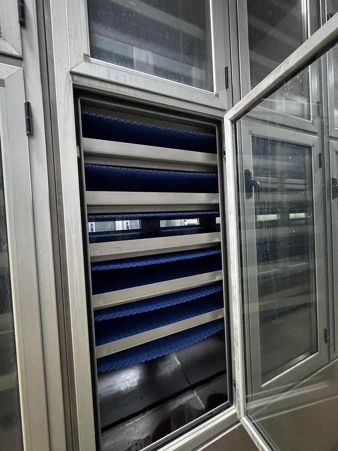 Usato 2011 TECNOFRUTTA L11P12 Stainless Steel Continuous Multi-Belt Food Dryer