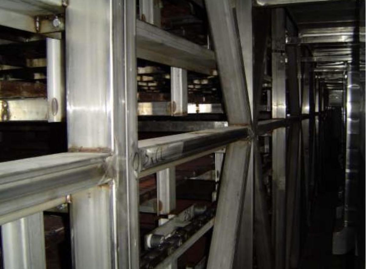 Used Simer Static proofing chamber for panettoncino