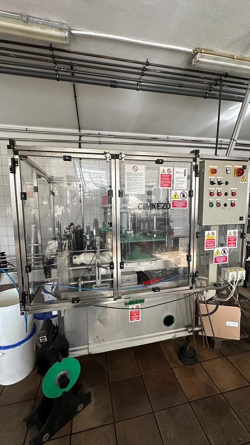 Used Bertolaso Complete bottling line for wine and sparkling wines