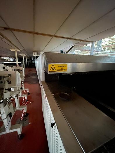 Usato 2005 Tubini Forni Tunnel Oven