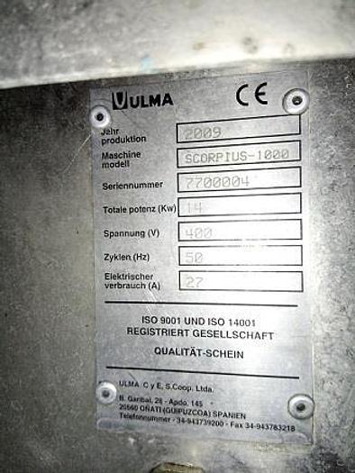 Usato 2009 ULMA Traysealer