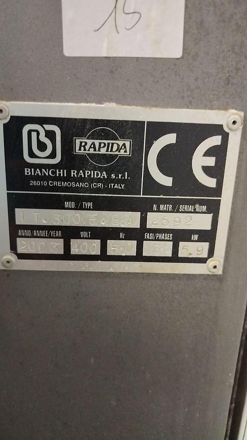 Usato 2003 Bianchi Rapida Double Arm Mixer