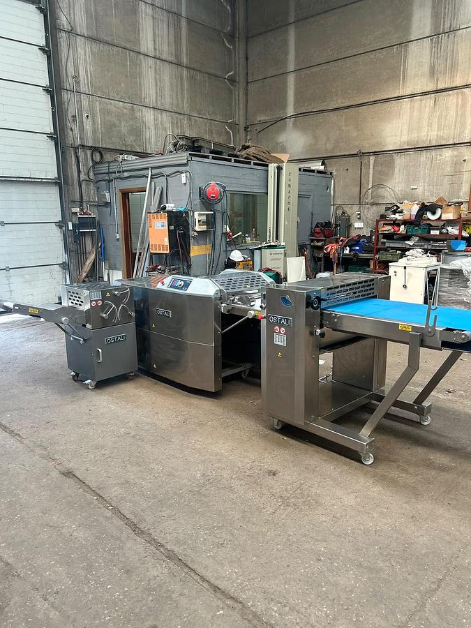 Usato 2017 Polin-Ostali croissant line with calibrator
