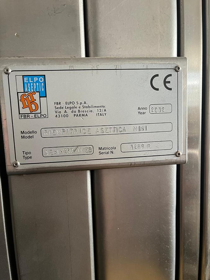 Used ASEPTIC FILLING MACHINE