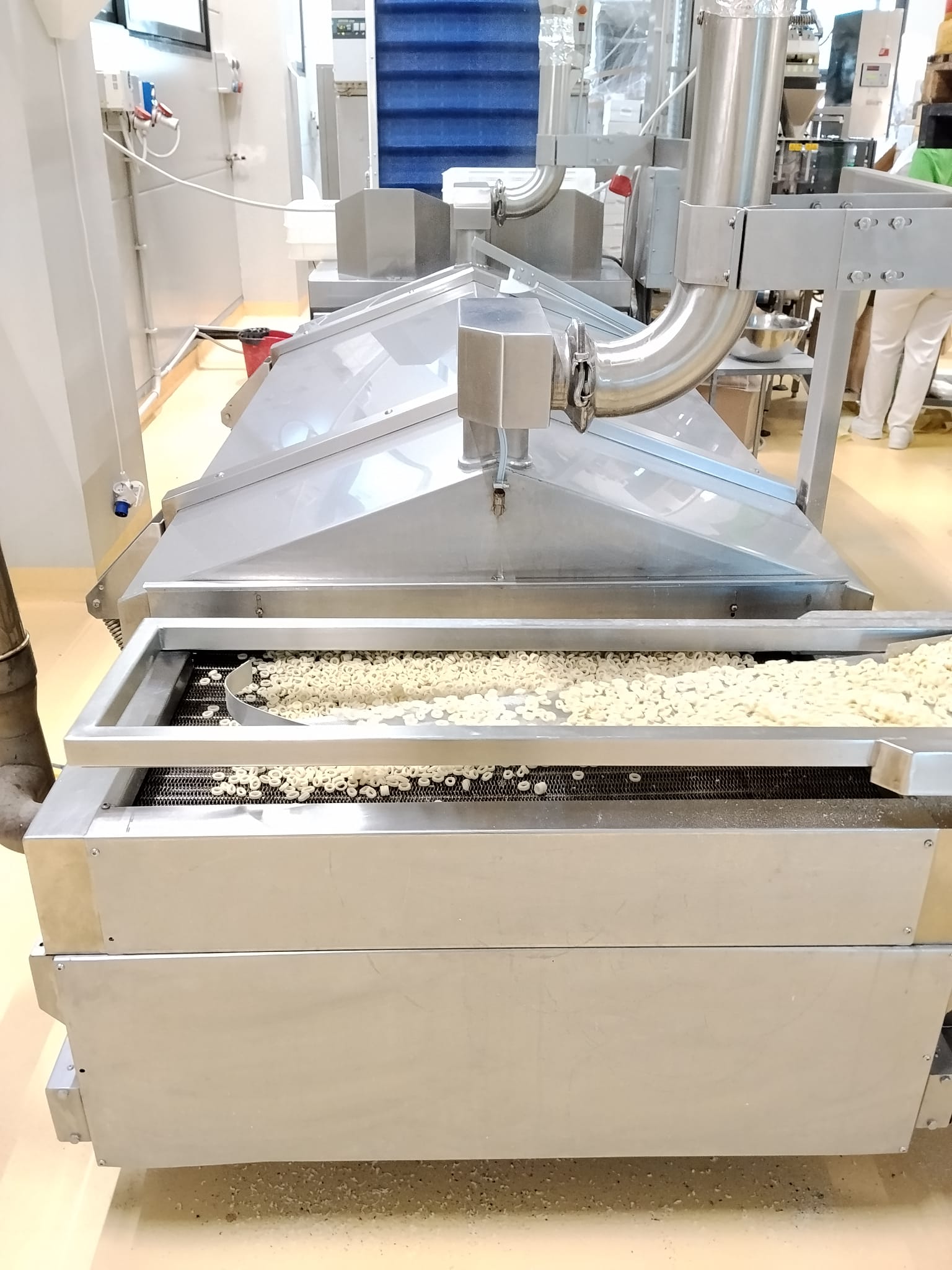 Usato Complete Fresh Pasta / Ravioli Production Line Italpast – Pama Parsi – Pentavac 200 kg/h