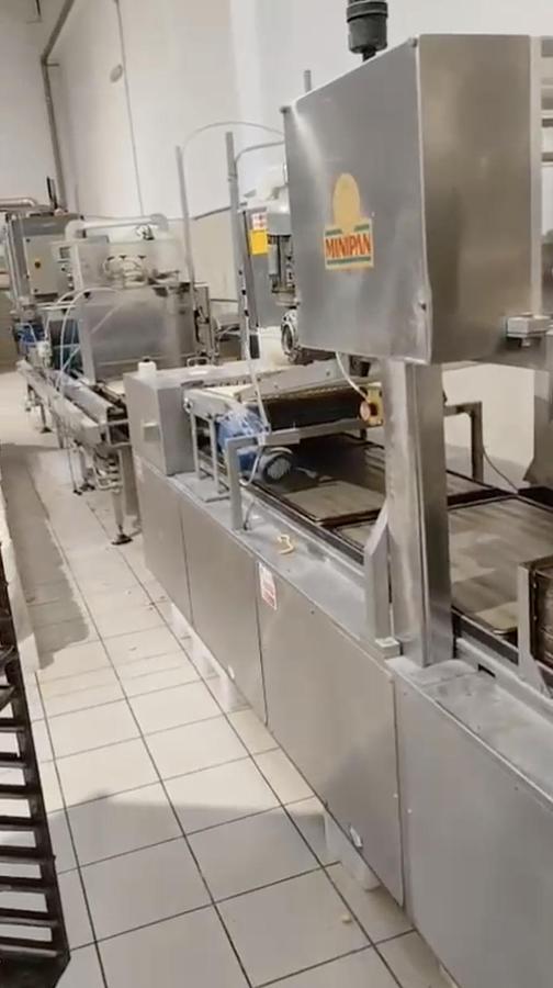 Usato Minipan square bites production line