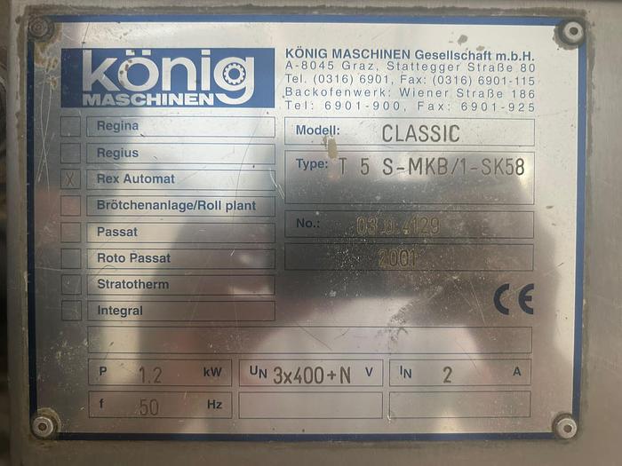 Usato 2001 Koenig Classic Konig Rex Automat