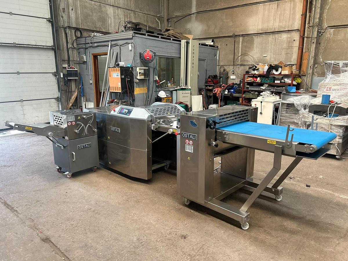 Usato 2017 Polin-Ostali croissant line with calibrator