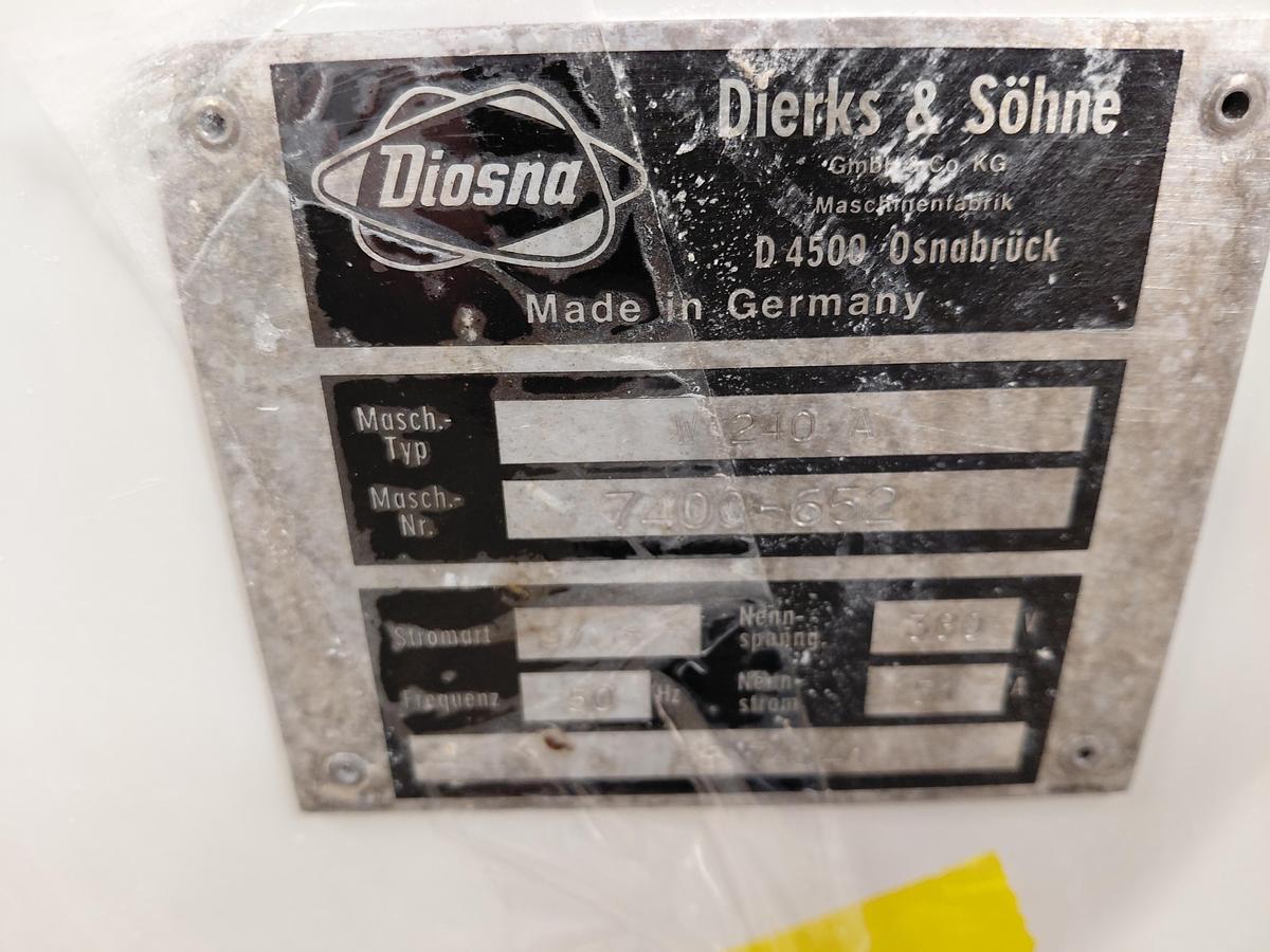 Usato Diosna wendel mixer