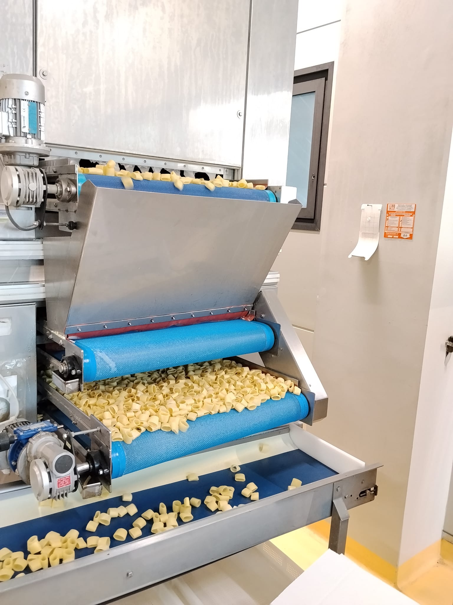 Usato Complete Fresh Pasta / Ravioli Production Line Italpast – Pama Parsi – Pentavac 200 kg/h