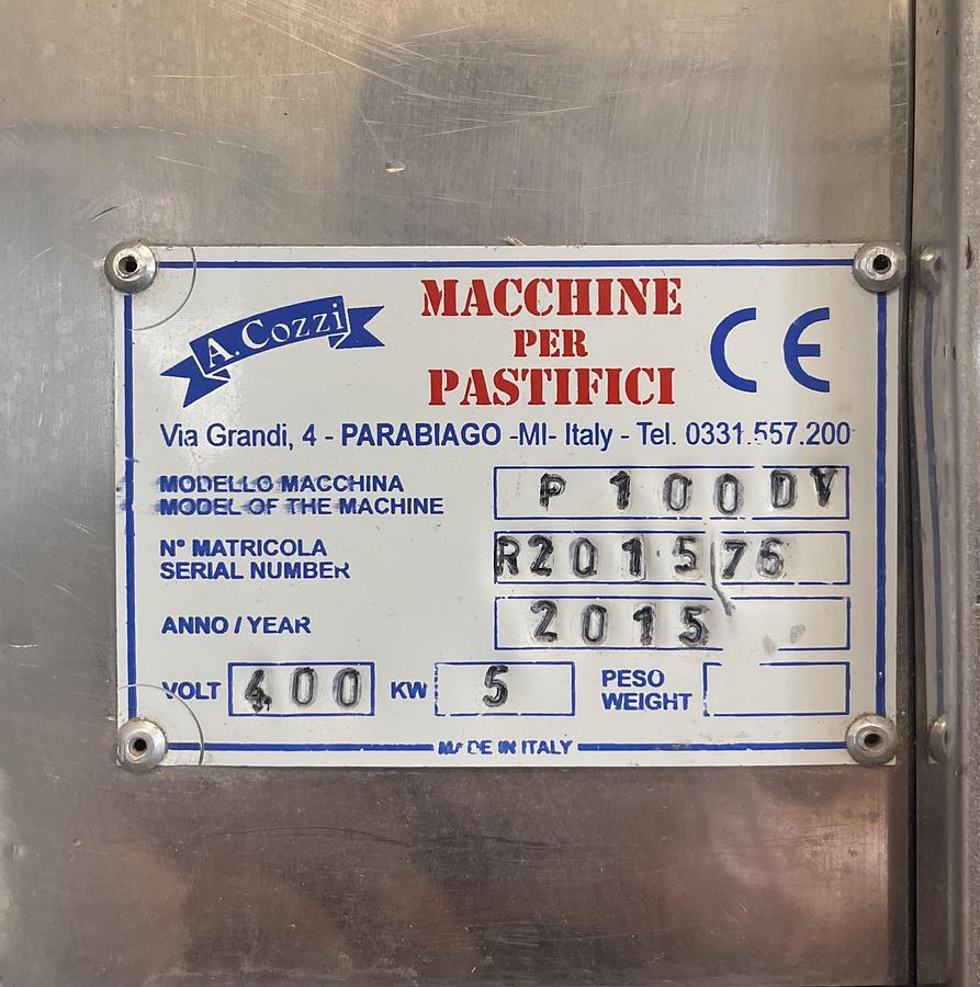 Usato Aldo Cozzi pasta press