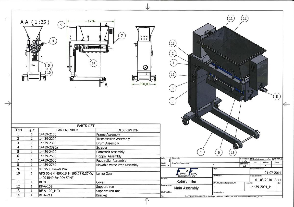 Usato 2014 Form&Frys Hercules