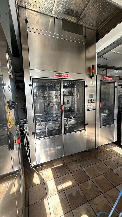 Used Bertolaso Complete bottling line for wine and sparkling wines
