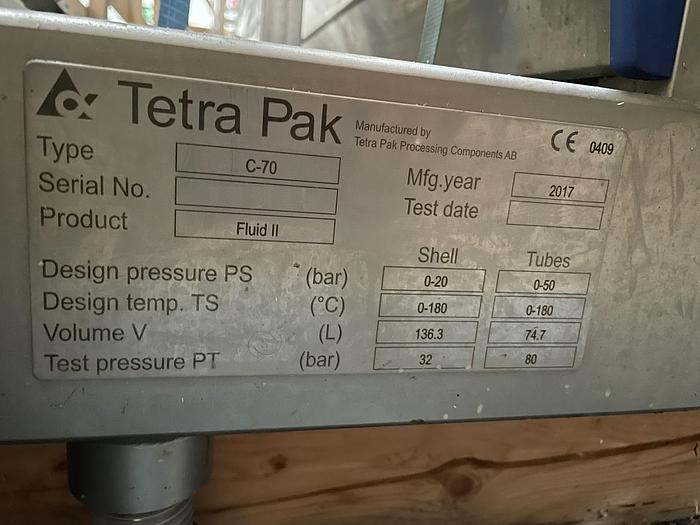 Usato Tetra Therm Aseptic VTIS