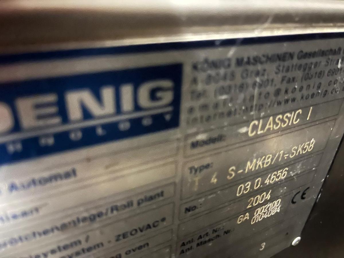 Usato 2004 König Classic Rex 4 rows