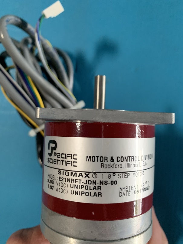 Used pacific scientific motor and control division e21nrft-jdn-ns-00