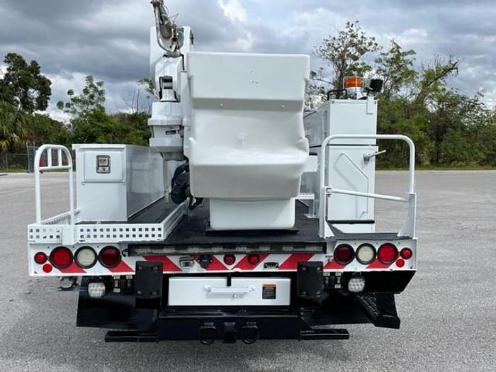 Used Altec AT40-MH, 45 ft, Articulating & Telescopic Material Handling Bucket Boom on 2016 Ford F550 Reg Cab Utility Truck - C34696