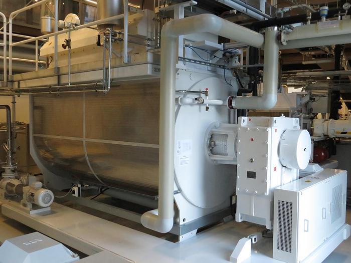 Gebraucht Einwellen-Conche FRISSE Type ELK-3-V, ca. 3.000 kg Inhalt, Baujahr 2011.