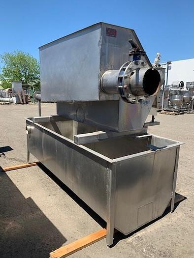 Used Lyco Dewatering - Wastewater Screen with Recovery Tank
