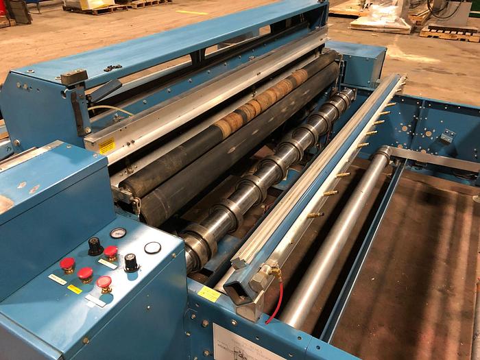 Used 84" ROSENTHAL SHEETER MODEL WM-7-HHDSHTREAAAPLC MFG. 2010