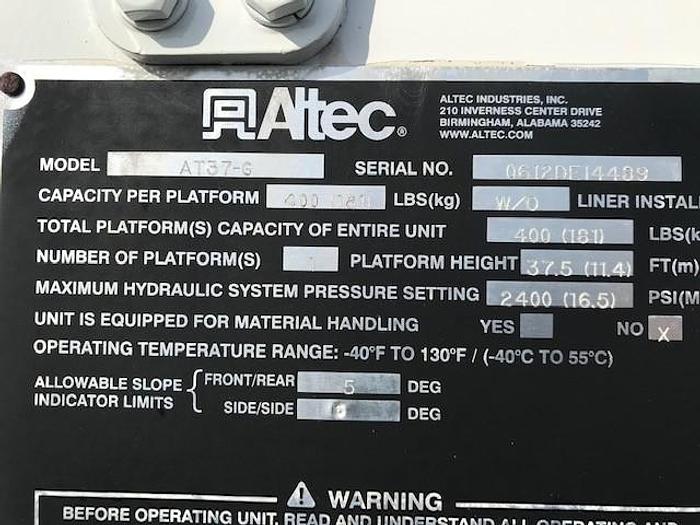 Used 2012 Ford F550 Altec AT37G 42ft Bucket Truck - C02038